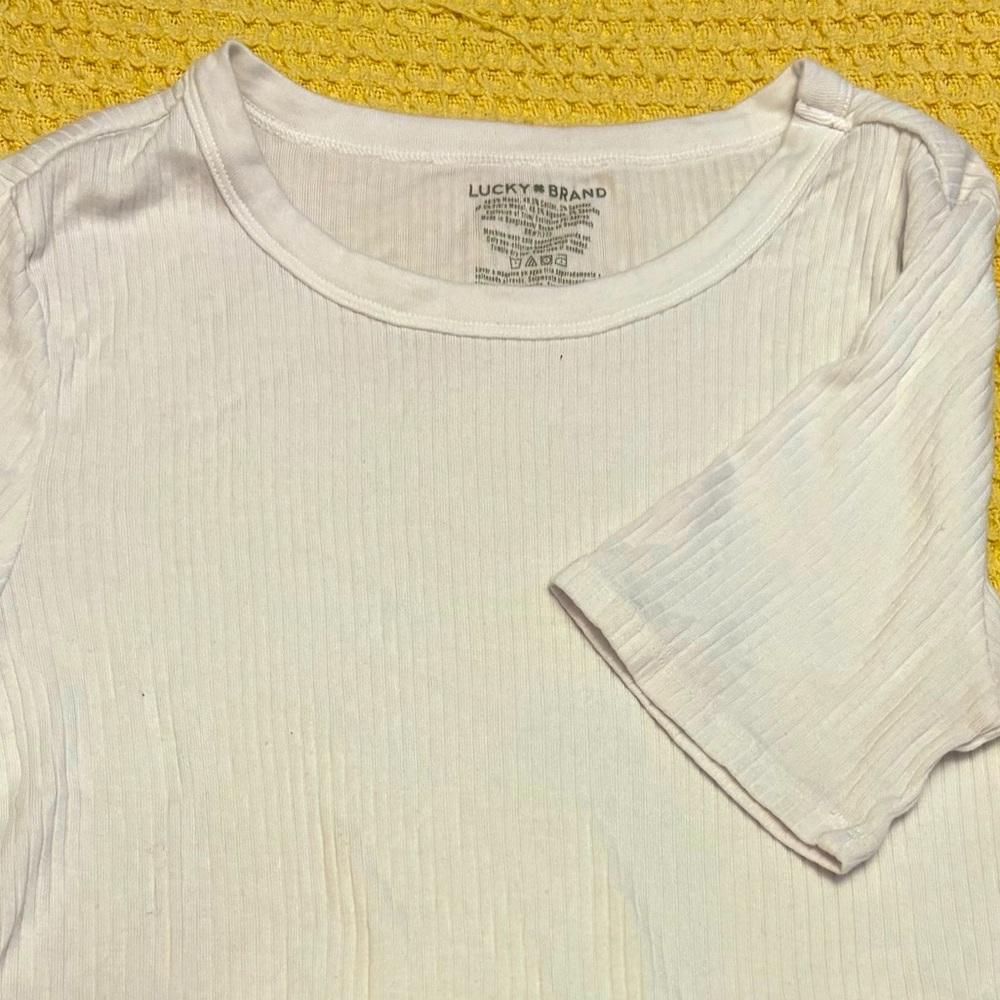 Lucky Brand white small/ T shirt